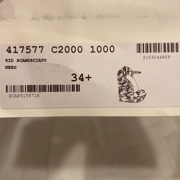 Gucci Suede Scamosciato Nero (Wedge) - Picture 6 of 6